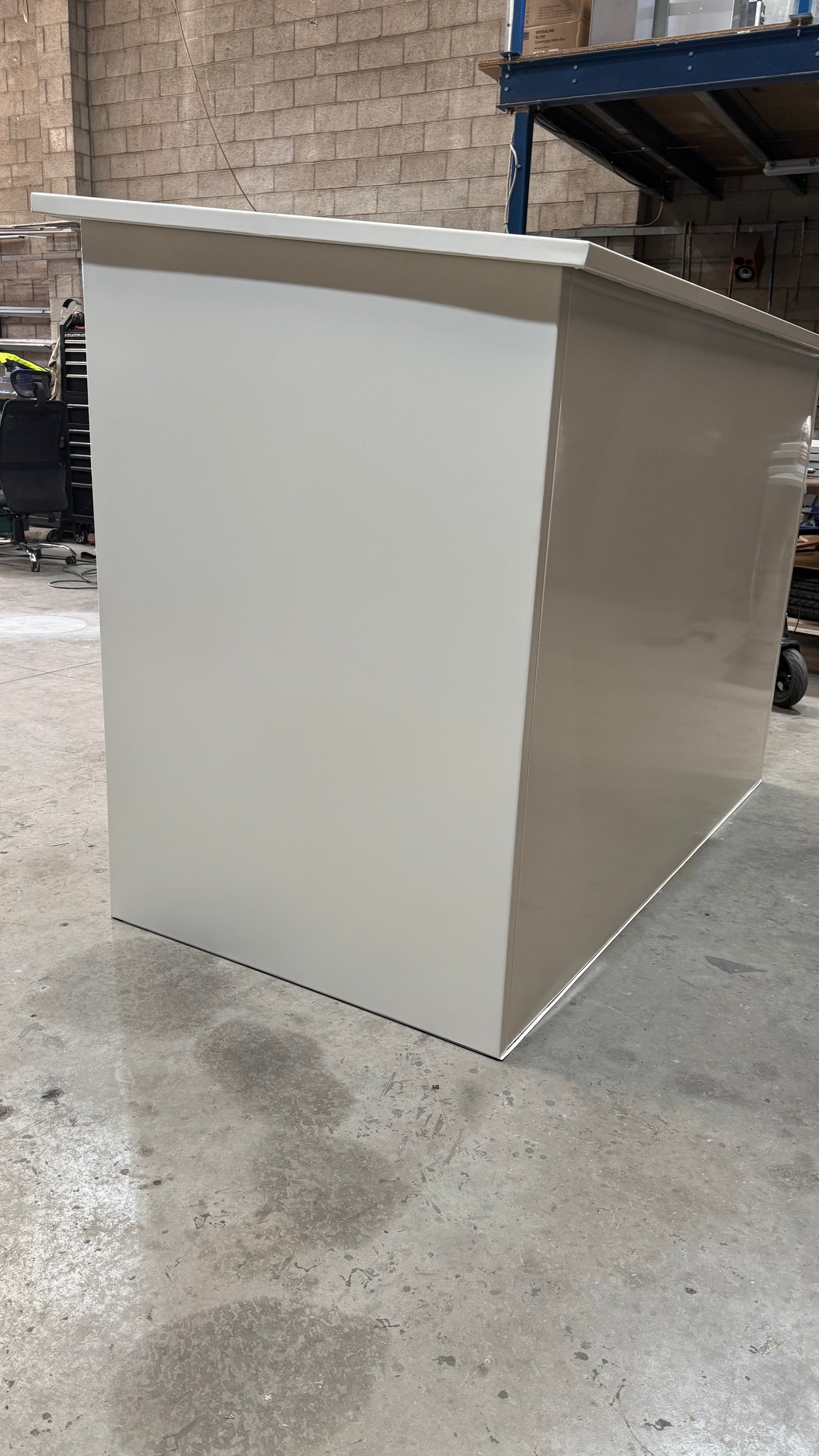 Static Metal Shed