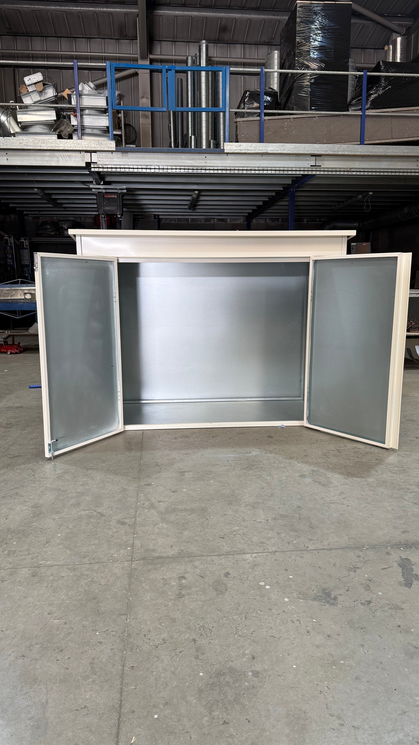 Static Metal Shed